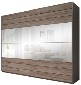 Ντουλάπα Συρόμενη Kappa με Καθρέπτες-Kafe-270 x 61 x 210 εκ. 270.00x61.00x210.00 16348039