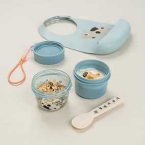 Σαλιάρα Από Σιλικόνη Dotti Blue Done By Deer