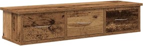 vidaXL Ντουλάπι Τοίχου Όψη Παλαιού Ξύλου 88x26x18,5 εκ