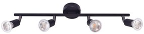 Σποτ Πολύφωτο Homelighting Saba 77-3557 Black