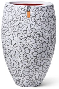 Capi Γλάστρα Clay Κομψή Deluxe Ιβουάρ 50 x 72 εκ.