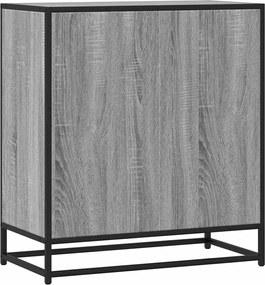 vidaXL Sideboard Grey Sonoma Κατασκευασμένο ξύλο και μέταλλο