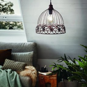 Φωτιστικό Οροφής Κρεμαστό Summerhall 43025 Copper Eglo Metal