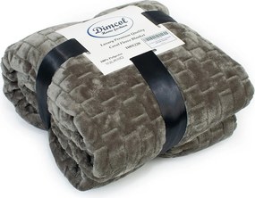 Κουβέρτα Fleece Υπέρδιπλη (220x240) Dimcol Brick 07 Olive