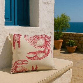 Διακοσμητικό Μαξιλάρι (45x45) S-F Shellfish Red C0D079001