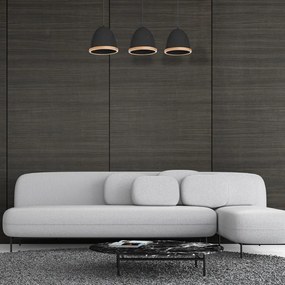 Κρεμαστό Φωτιστικό Studio 3xE27 Μαύρο