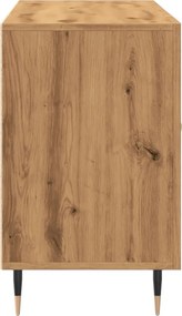 vidaXL Σκευοθήκη Δρυς τεχνίτης 100x36x60 cm Κατασκευασμένο ξύλο