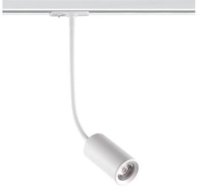 Σποτ Ράγας Μονοφασικό LED 10W Λευκό 3000Κ 2 Καλωδίων Ρυθμιζόμενο Oliv OLIV1030W2 Aca-OLIV1030W2-Λευκό OLIV1030W2