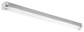 Απλίκα Φωτιστικό Μπάνιου LED 15,5W Ασημί IP44 60cm Tragacete 1 99777 Eglo 99777 Ασημί