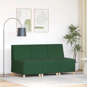 vidaXL Καθίσμα Σαλονιού 3 pcs Πράσινο της Ζούγκλας 55 x 74 x 82 εκ.