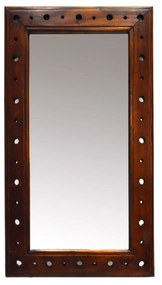 EΠIΠΛO ZB 305 Spotty Mirror Υ.100cm  Π.57cm  Β.04cm Ξύλο