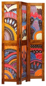 vidaXL Διαχωριστικό Δωματίου Μέλι Καφέ 105 x 1,5 x 160 εκατοστά