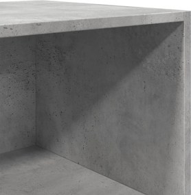 vidaXL Ντουλάπι Γκρι Σκυροδέματος 40x41x185 εκ. Επεξεργασμένο Ξύλο