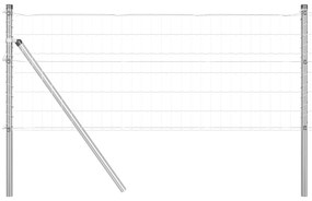 vidaXL Euro Fence με 13 Πόλους 0.6x25 μ Γαλβανισμένος Χάλυβας