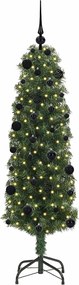 vidaXL Τεχνητό Χριστουγεννιάτικο Δέντρο με 150 LED Πράσινο 150 cm