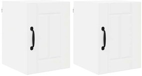 vidaXL Ντουλάπα Κουζίνας 2 pcs Λευκό 30 x 31 x 40 εκ.