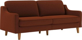 3-Seat Sofa Robin 3 - Tile Red, Walnut Tile Red
Walnut