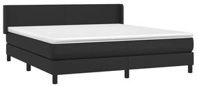 ΚΡΕΒΑΤΙ BOXSPRING ΜΕ ΣΤΡΩΜΑ ΜΑΥΡΟ 160X200ΕΚ.ΑΠΟ ΣΥΝΘΕΤΙΚΟ ΔΕΡΜΑ 3130667