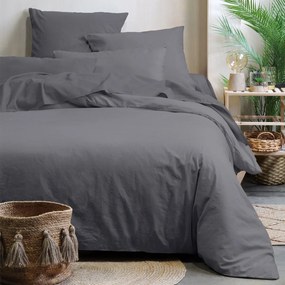 Σεντόνι King Size Επίπεδο (240x300) S-F Horizon Γκρι