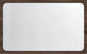 vidaXL LED Καθρέφτης Μπάνιου Καφέ Δρυς 60x8,5x38 εκ. Επεξεργ. Ξύλο