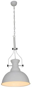 Φωτιστικό Οροφής Κρεμαστό HL-210S-1P38 77-2933 Khaleesi White Homelighting Metal