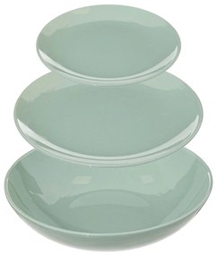 Σετ Πιάτα 18τμχ S-D Colorama Mint 154520L
