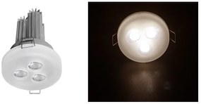 Χωνευτό Σποτ Φωτιστικό Οροφής 3x3W LED 90° Lumen-21-713390000-Λευκό 21-713390000