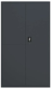 vidaXL Αρχειοθήκη Ανθρακί 105 x 40 x 180 εκ. Ατσάλινη