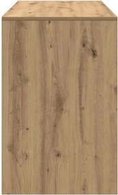 vidaXL Γραφείο Αρτισιανή Δρυς 101x50x76,5 εκ. από Επεξεργασμένο Ξύλο