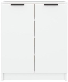 vidaXL Παπουτσοθήκη Λευκή 59 x 35 x 70 εκ. από Επεξεργασμένο Ξύλο