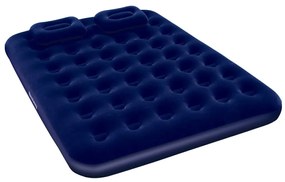 Bestway 90750  Inflatable Flocked Airbed with Pillow and Air Pump 203 x 152 x 22 cm 67374