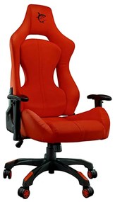 White Shark Monza Καρέκλα Gaming Δερματίνης με Ρυθμιζόμενα Μπράτσα Κόκκινη