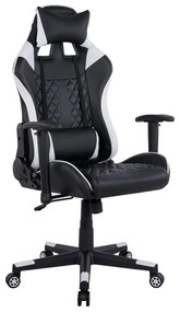 Πολυθρόνα Gaming HM1146.04 Black-White