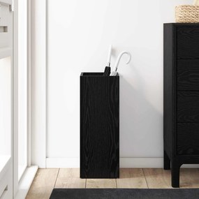 vidaXL Σχέδιο &amp; βάση αποθήκευσης Μαύρη Οξυά 25 x 24,5 x 64 εκ.