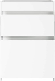 vidaXL Ντουλάπι Κάτω από τον Νιπτήρα Λευκό 56 x 37,5 x 81 εκ