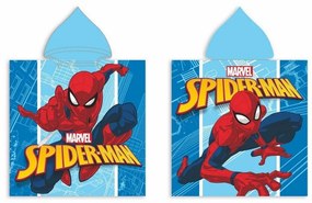 Πόντσο Παραλίας Disney Spiderman 29 Digital Print 50X100cm Multi DimCol