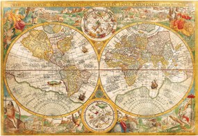 Clementoni Παζλ High Quality Collection Αρχαίος Χάρτης 2000 τμχ