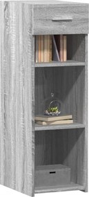 vidaXL Ντουλάπι Γκρι Sonoma 30x42,5x93 εκ. από Επεξεργασμένο Ξύλο
