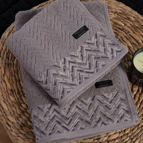 Πετσέτα Victory Grey Nef-Nef Προσώπου 50x100cm 100% Cotton