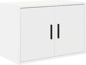 vidaXL ντουλάπι τοίχου γκαράζ Λευκό κατασκευασμένο ξύλο