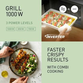 Φούρνος Μικροκυμάτων με Γκριλ Panasonic NN-GD34QWEPG Λευκό