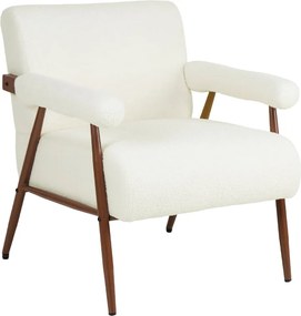 Πολυθρόνα Μπουκλέ (76x72x82) Spitishop Casablanca Beige