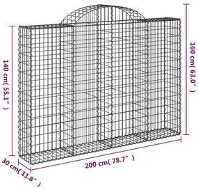 ΣΥΡΜΑΤΟΚΙΒΩΤΙΑ ΤΟΞΩΤΑ 10 ΤΕΜ. 200X30X140/160 ΕΚ. ΓΑΛΒΑΝ. ΑΤΣΑΛΙ 3146160