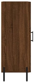 vidaXL Ντουλάπι Καφέ Δρυς 34,5 x 34 x 90 εκ. Επεξεργασμένο Ξύλο