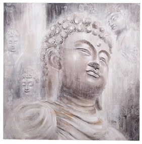 Ελαιογραφία Βούδας 674-3045 Artekko Τετράγωνοι Canvas