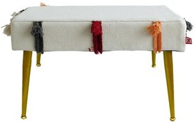 Σκαμπό 702 Fylliana Μπέζ 60x44 εκ.