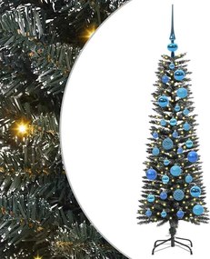 vidaXL Τεχνητό Χριστουγεννιάτικο Δέντρο με 150 LED Πράσινο 120 cm