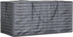 vidaXL Τσάντες Αποθ. Μαξιλαριών 2 τεμ Μαύρες 150x75x75εκ Πολυαιθυλένιο