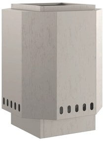 vidaXL Φωτιά Καφέ 38 x 38 x 51 cm Ατσάλι σκληρυθέν στον αέρα