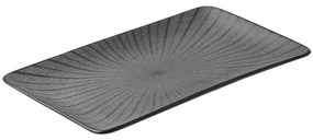 Πιατέλα Ορθογώνια Nordic 07-15770 31x21cm Black Estia Porcelain